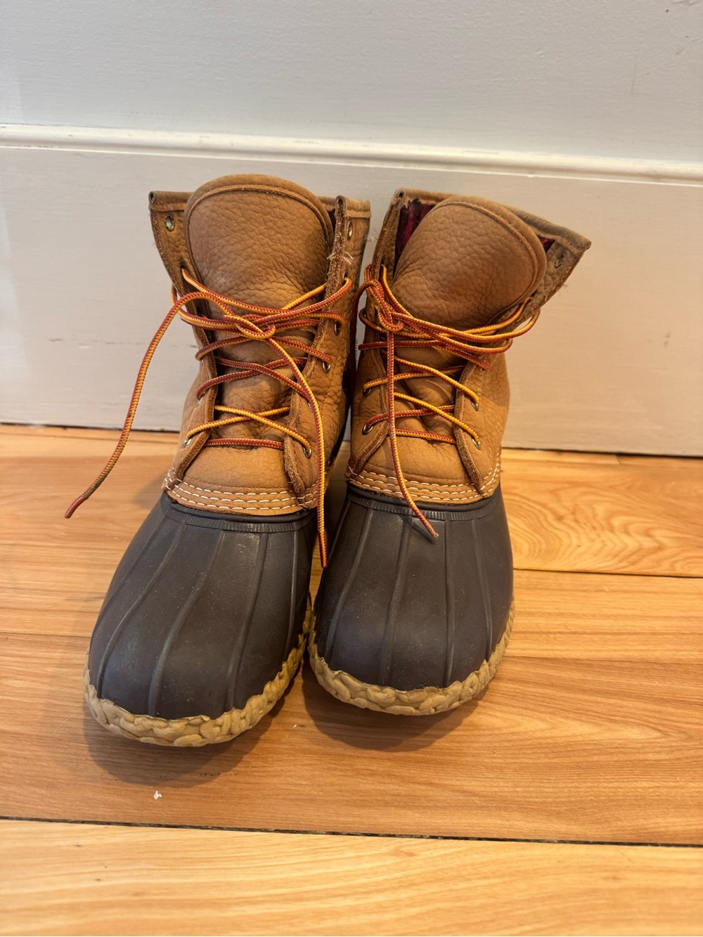 L.L. Bean Men's Bean Boots, 8" Fleece-Lined Insulated